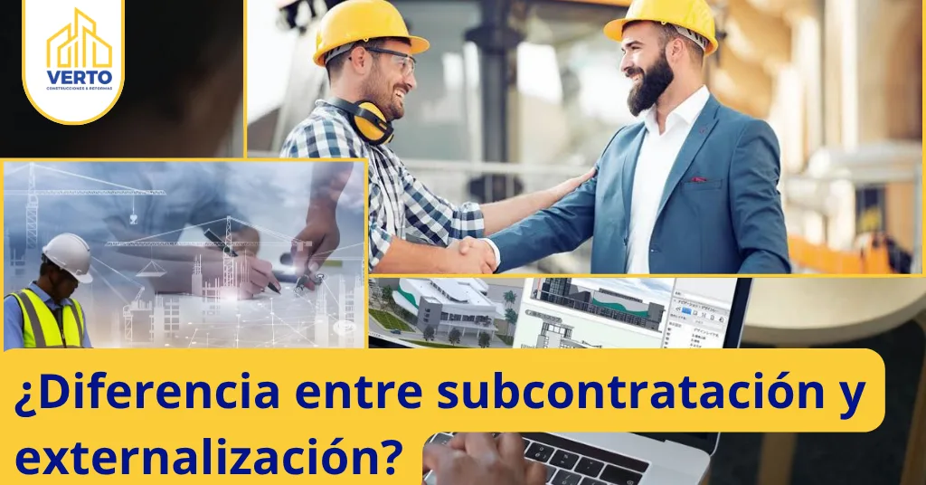 ¿Diferencia entre subcontratación y externalización?