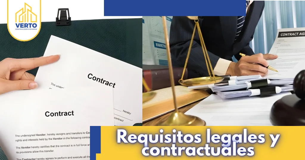 Requisitos legales y contractuales